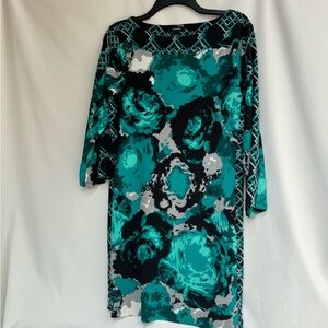 Floral alfani dress size s good condition